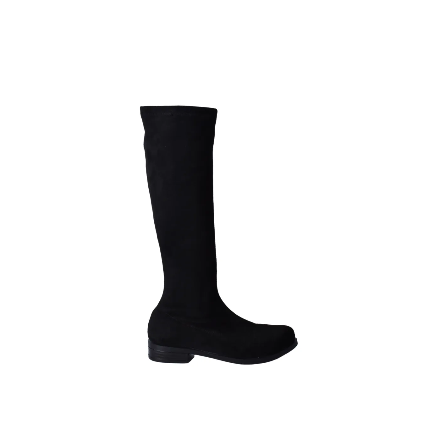Simple Flat Suede Boots