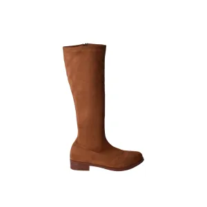 Simple Flat Suede Boots