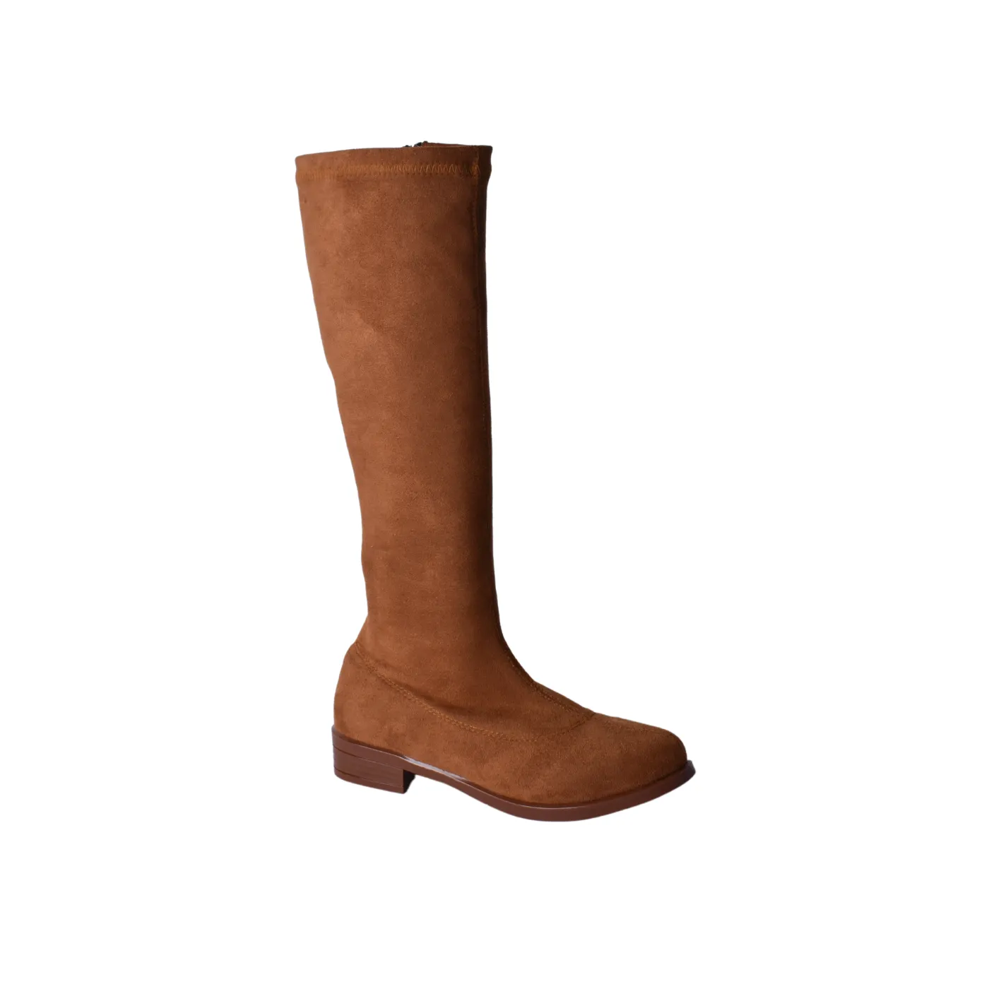Simple Flat Suede Boots