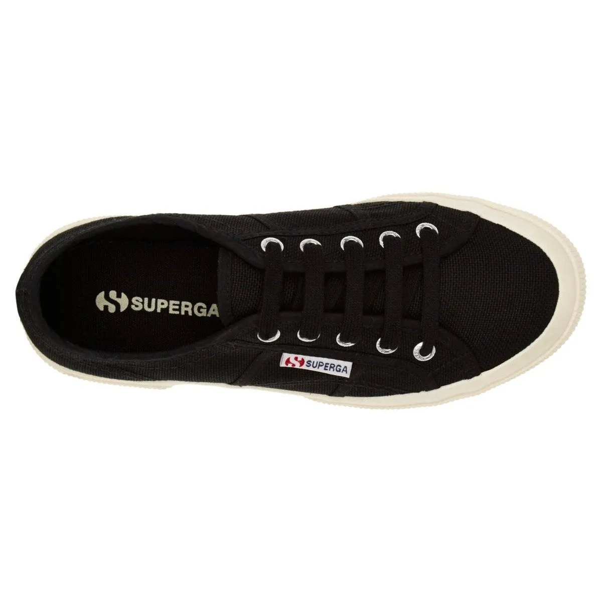 Superga 2750 Cotu Classic Black Trainers Pumps