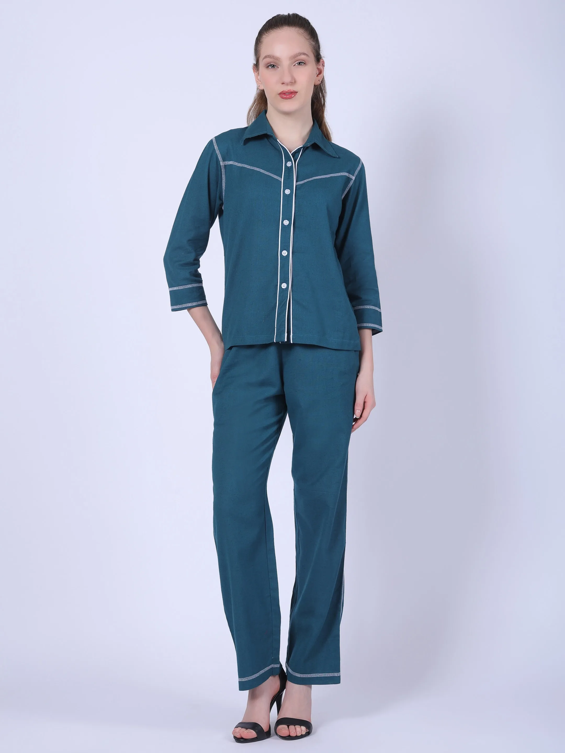 Timeless Teal Co-ord Set