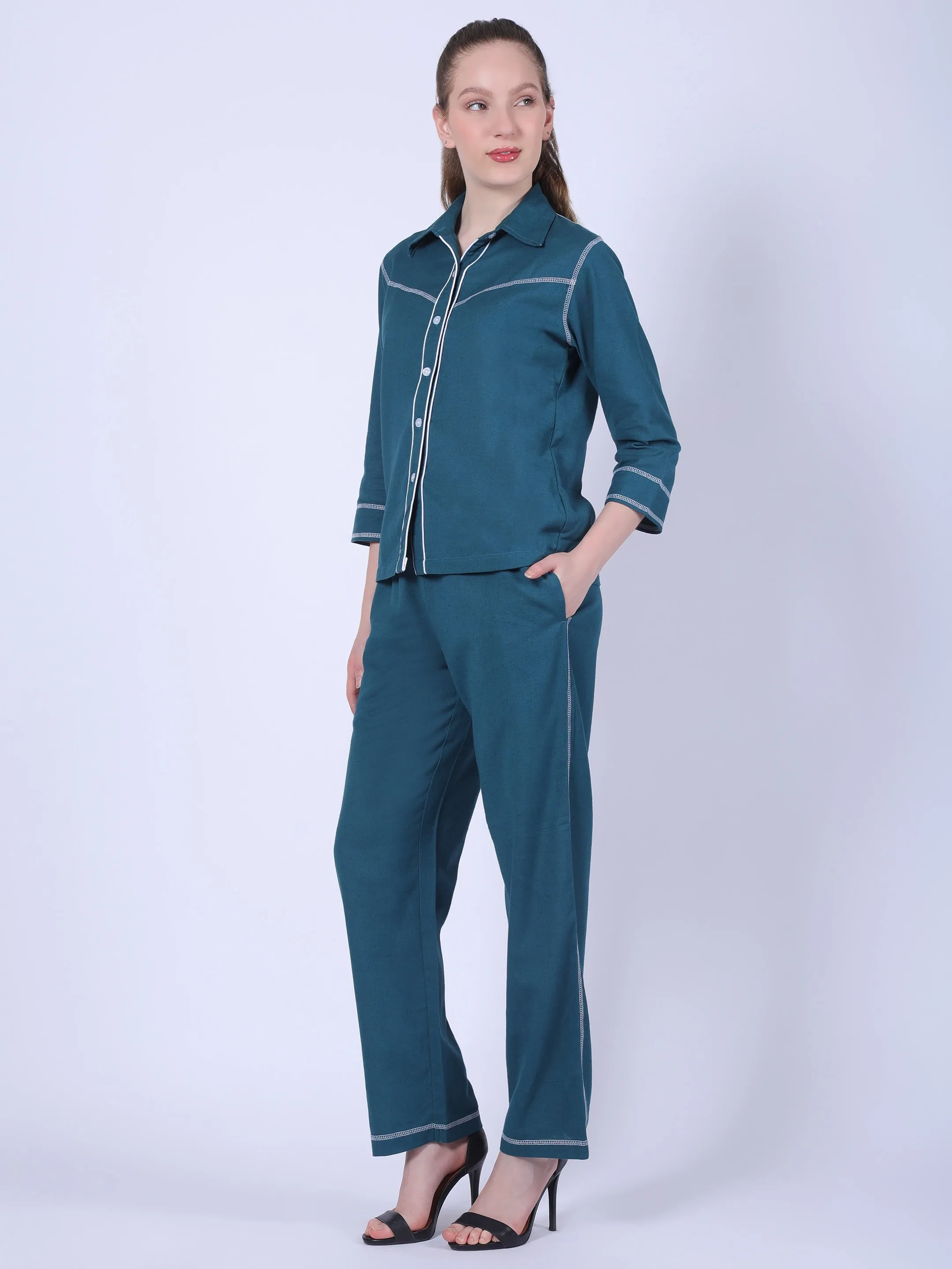 Timeless Teal Co-ord Set