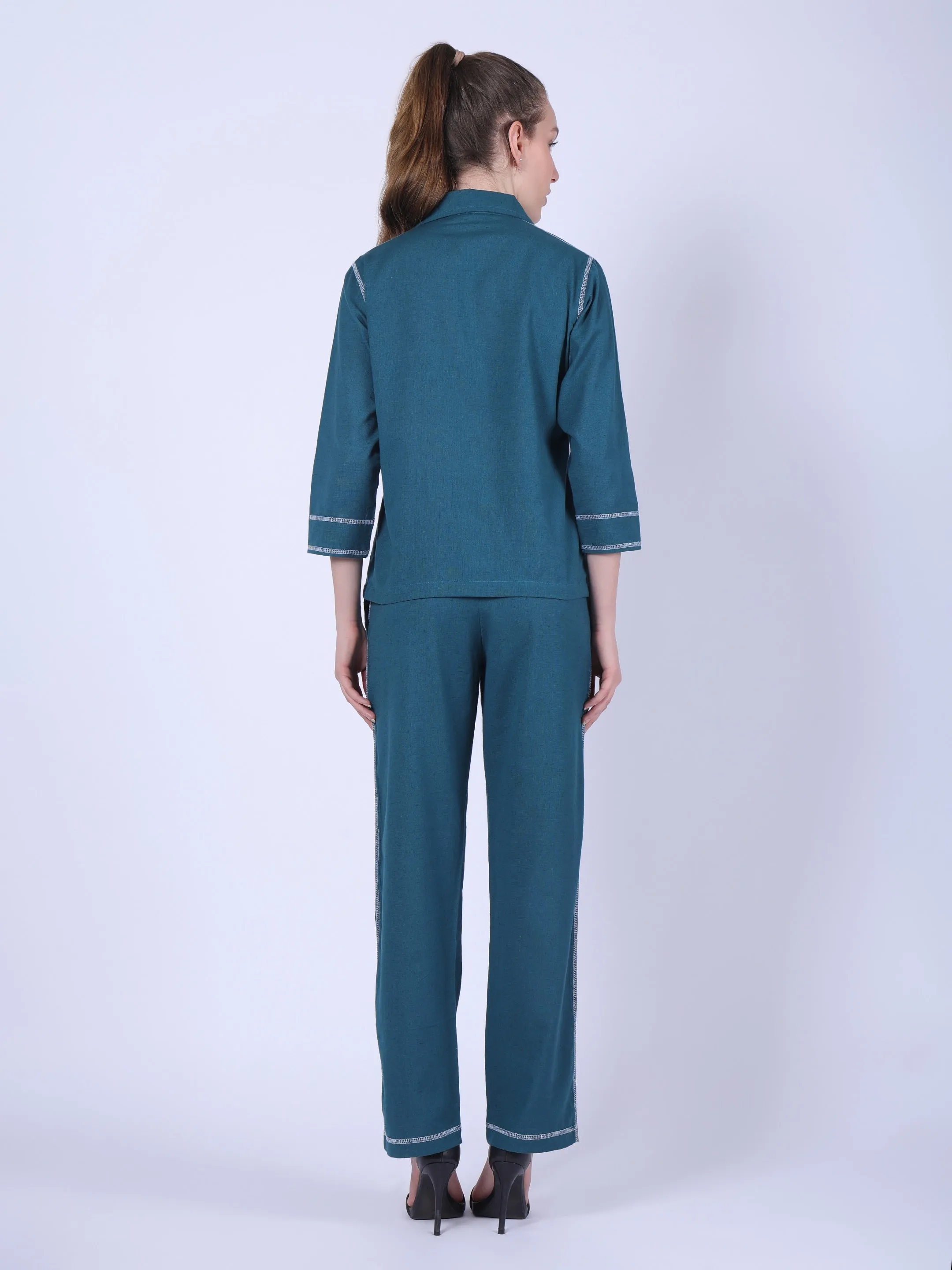 Timeless Teal Co-ord Set
