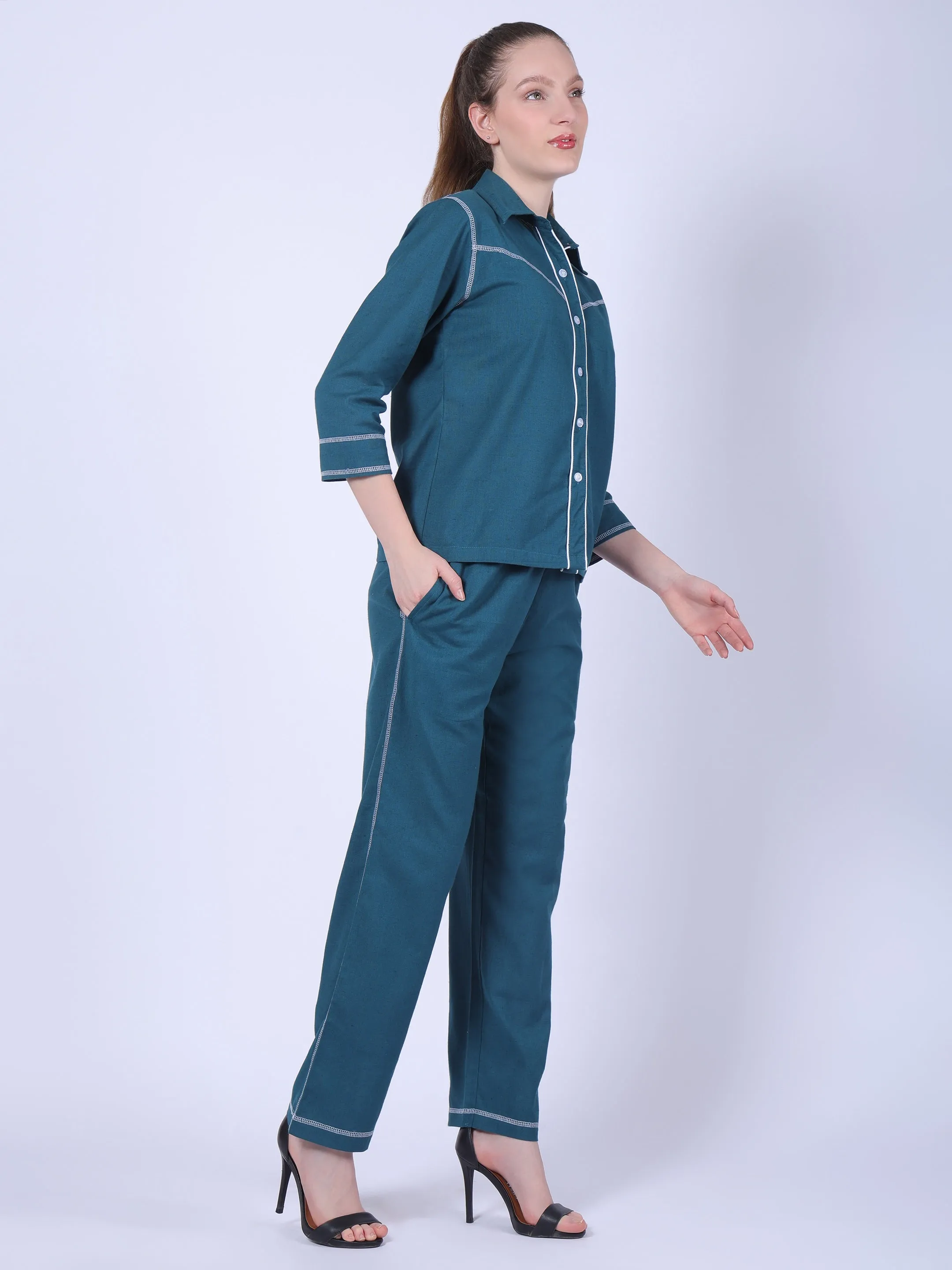 Timeless Teal Co-ord Set