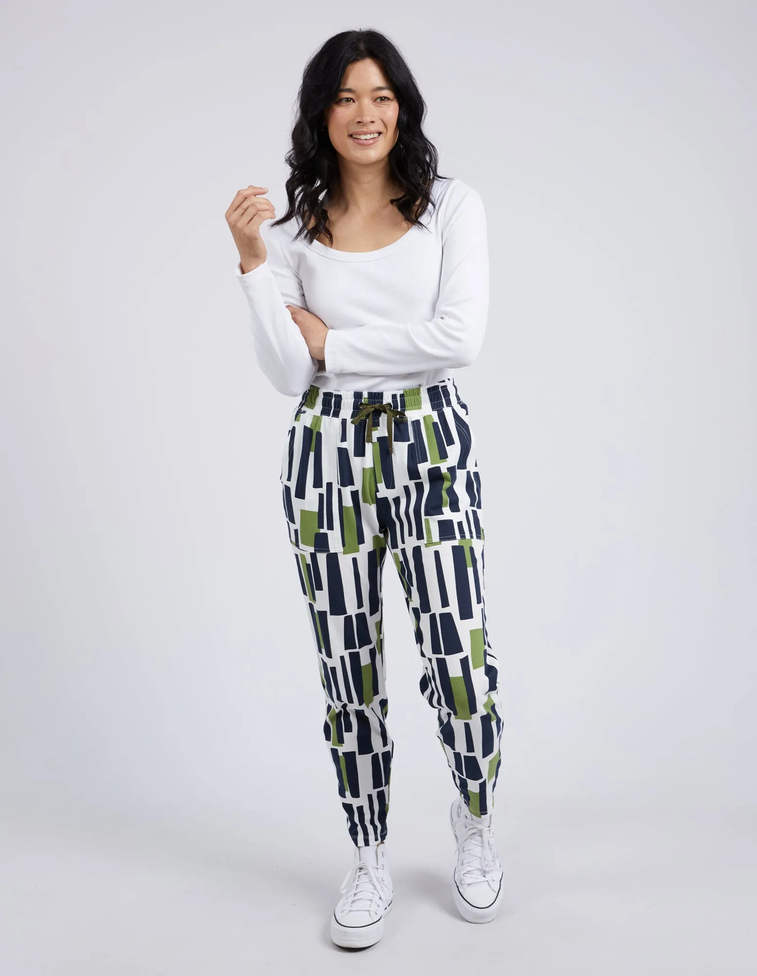 Valley Lounge Pant Valley Geo Print
