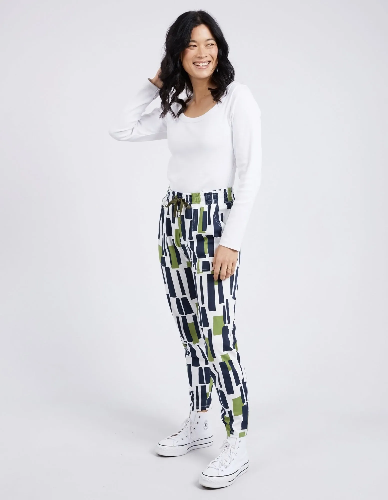 Valley Lounge Pant Valley Geo Print
