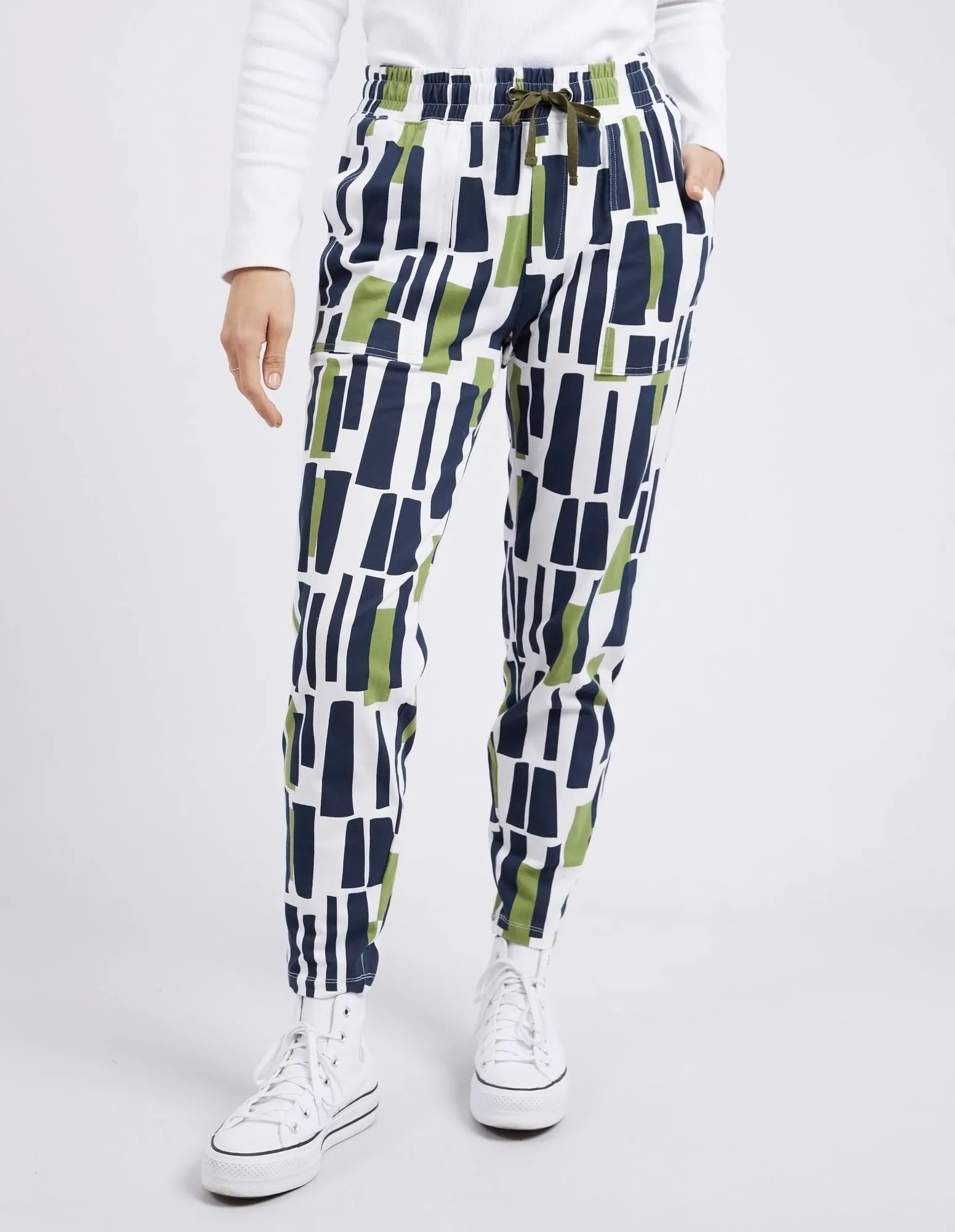 Valley Lounge Pant Valley Geo Print