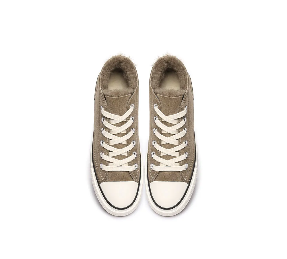 Veder Women Sneakers Sheepskin Wool Lining