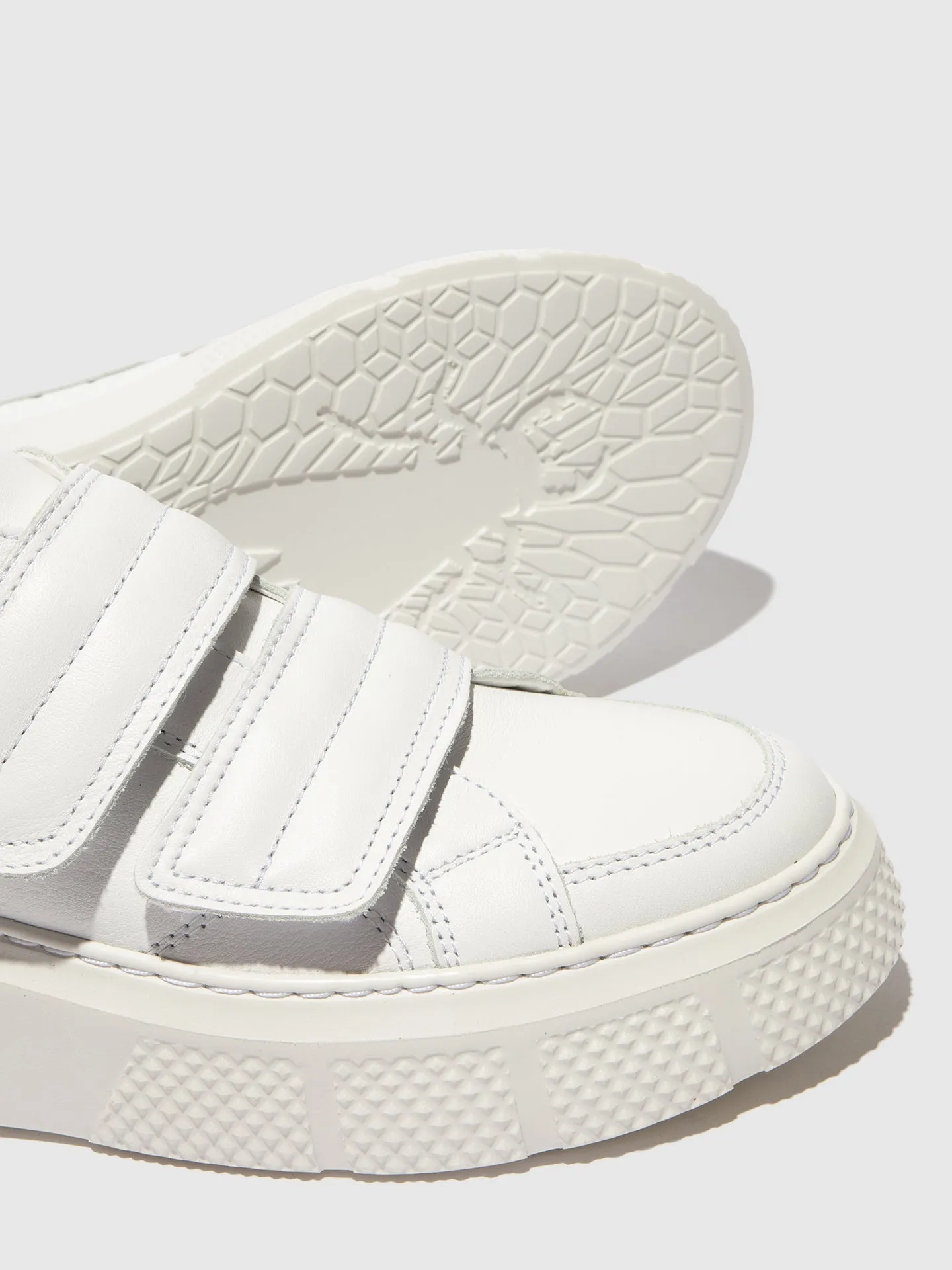 Velcro Trainers EDDA513FLY WHITE