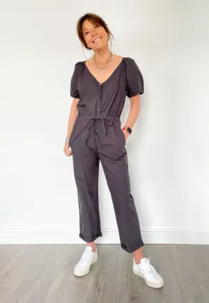 VELVET Drucie Jumpsuit in Black