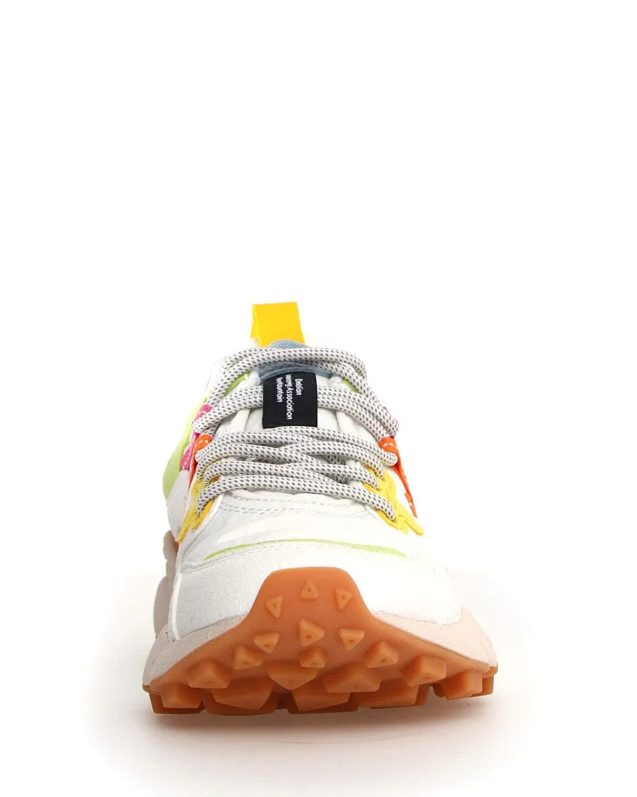 Yamano 3 Kaiso Trainer Eco Suede White Multi